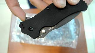 Zero Tolerance Matte Black Folder 350 - відео 1