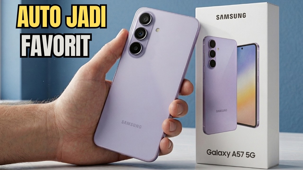 UPGRADE MEWAH‼️SAMSUNG GALAXY A57 RESMI, JADI ANDALAN BARU SAMSUNG