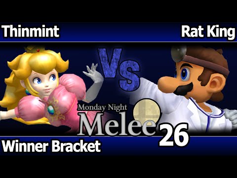 MNM 26 Melee - Thin Mint (Peach) vs Rat King (Dr Mario) - Winners Bracket