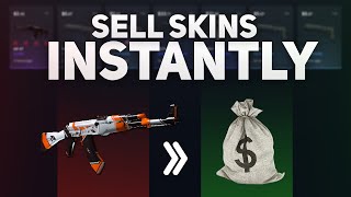 🤑 HOW TO SELL CS:GO SKINS INSTANTLY (LESS THAN ONE MINUTE)