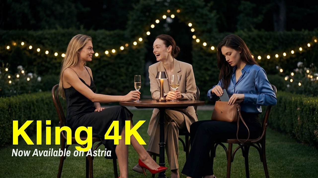 Watch the Kling 4K demo on YouTube