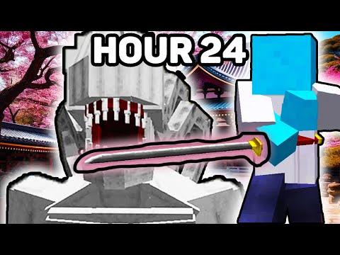 24 Hours as Yuta Okkotsu in Minecraft Jujutsu Kaisen