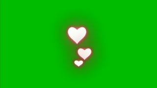 Green Screen Heart Splash Animation Effect HD vide