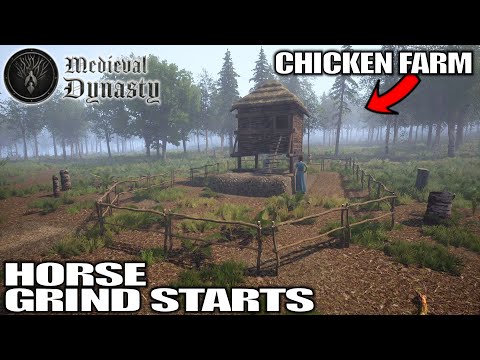 Grinding for Horses With Chickens? | Medieval Dynasty Gameplay | E15
