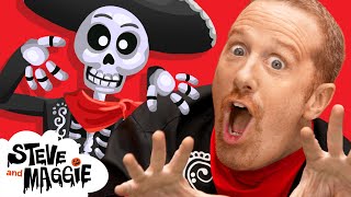 Finger Family Happy Halloween Costume Story for Kids with Steve and Maggie | Halloween Maggie Magic