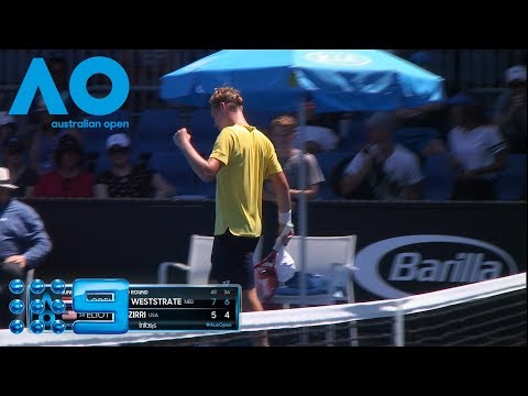 AO Highlights: Weststrate v Spizzirri- Round 2/Day 8 | Wide World Of Sports