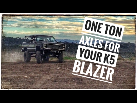 MG #45 - One Ton Axles for your K5 Blazer