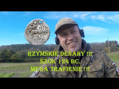 Rzymskie Denary !!! Szok 124 BC. Mega Trafienie !!! Wykopki 2018 w UK XP Deus cz 43