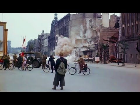 Życie w Niemczech po Upadku Nazistów: Rzadki Kolorowy Film (1945–46)