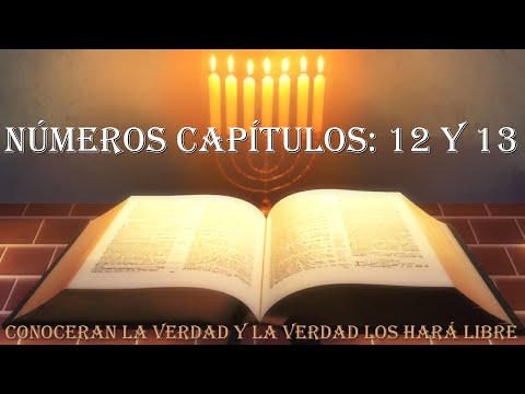 NÚMEROS CAPÍTULOS  12 y 13  ESTUDIO BIBLICO
