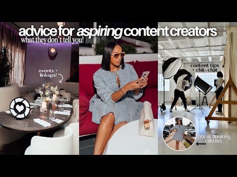ADVICE VLOG: For Aspiring Content Creators! How to Get Paid to Do What You LOVE | Realistic Q&A