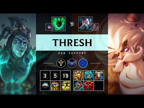 Thresh Support vs Zilean - EUW Diamond Patch 25.15