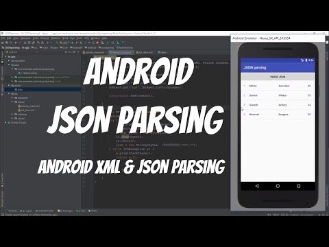 Android XML & JSON Parsing Tutorial 69 - Android JSON Parsing