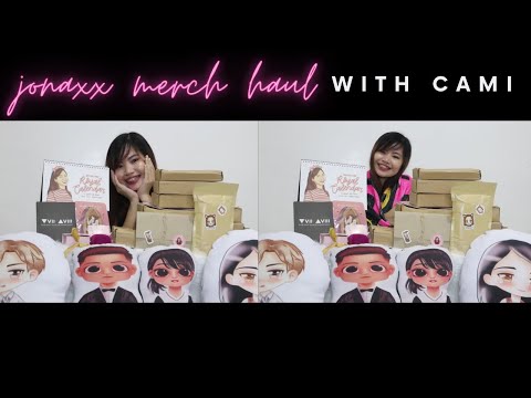 MASSIVE JONAXX MERCH HAUL PART 1 | CAMI PADILLA