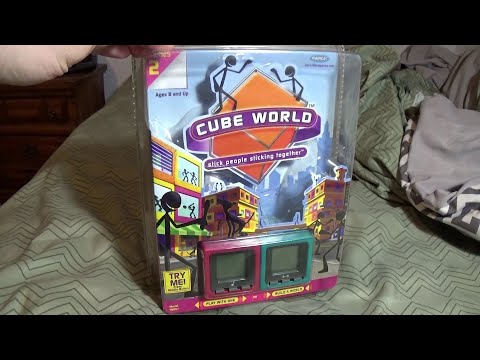 Radica Cube World  - Series 2 - Hans & Mic Double Pack Opening and Quick Test
