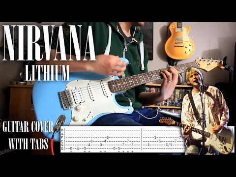Nirvana - Lithium - Guitar cover with tabs