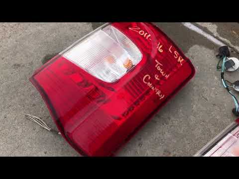 You PISS ME OFF: Changing Tail Light 2012 Chrysler Town & Country