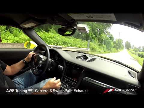 AWE Tuning Porsche 991 SwitchPath Exhaust