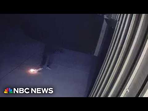 Ring video shows moments person appears to set fire to home