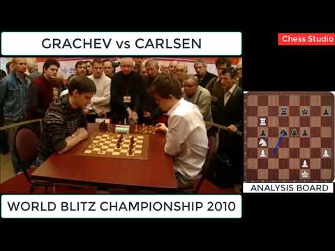 CARLSEN vs GRACHEV || WORLD BLITZ CHESS CHAMPIONSHIP 2010