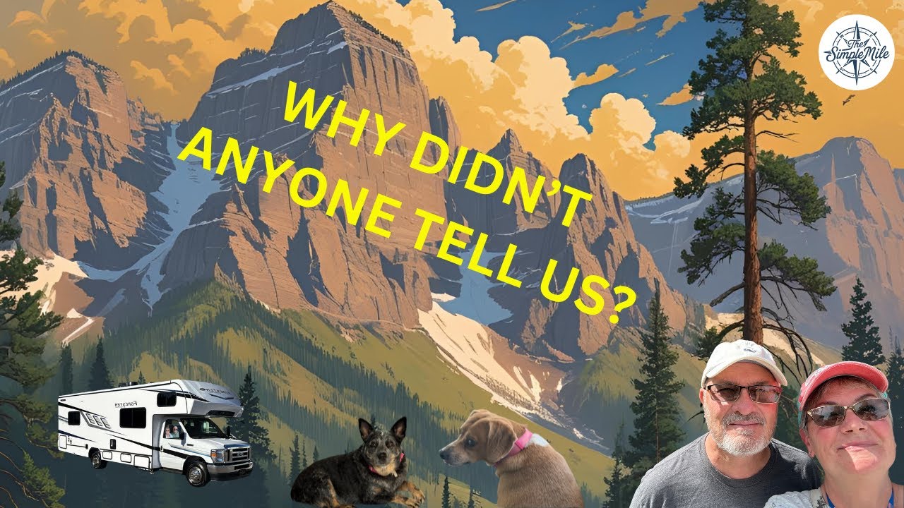 Why Didn't anyone tell us? RV Journey in our Class C with a surprise crossing Big Horn Nat. Forest