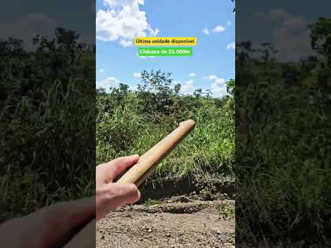 última unidade disponível de chácara de 20.000m no Lago Corumbá IV em Alexânia Goiás