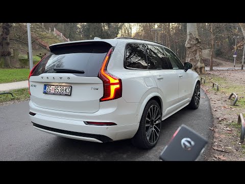 New VOLVO XC90 FACELIFT 2026 - EVENING POV test drive (T8 AWD)