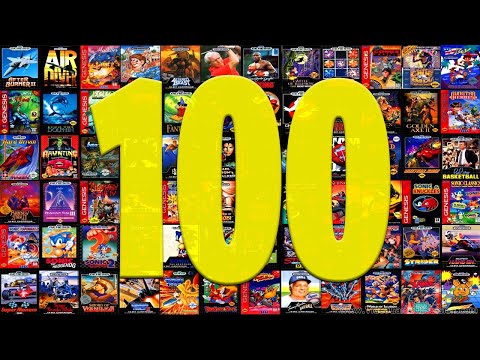 TOP 100 SEGA GENESIS / MEGA DRIVE GAMES IN 10 MINUTES [4K]