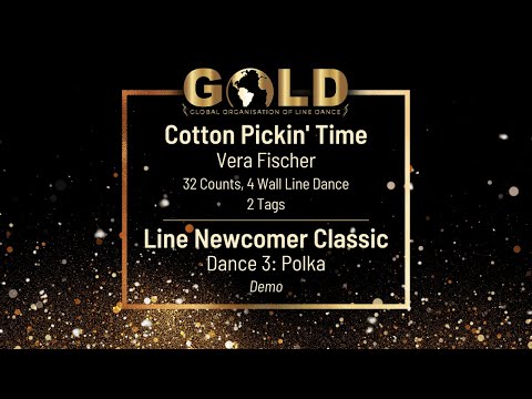 GOLD 2023 Line Newcomer Classic - Dance 3: Lilt (Polka) "Cotton Pickin' Time" - Demo with music