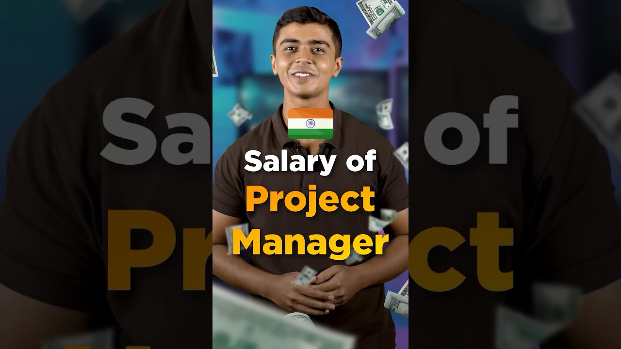 Salary Of Project Manger In India | How Much Do Project Managers Make ?| #Shorts #simplilearn