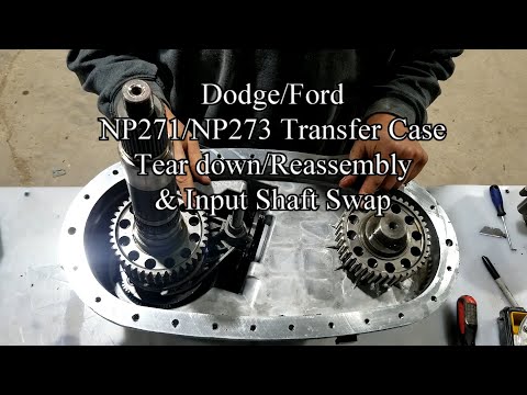 Ford NP273 Transfer Case - Dodge Input Shaft Swap