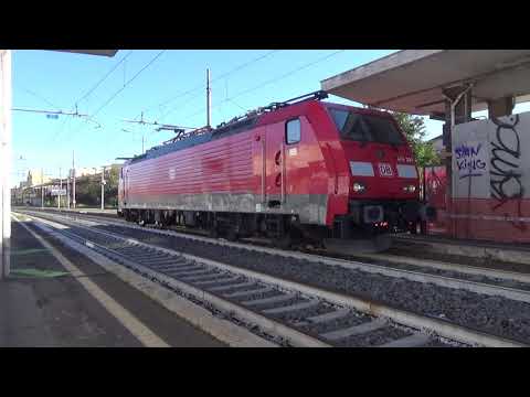 UNA STROMBAZZANTE E474.201 TRANSITA ISOLATA A ROMA TUSCOLANA!