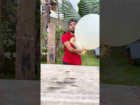 Fiz a maior buzina caseira do mundo 🌎!!!