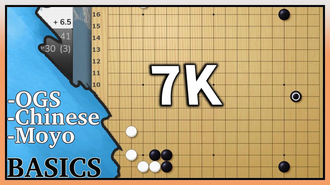 Testing OGS vs Moyos - 7kyu - Basic Baduk