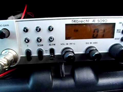 CB Funk-Albrecht AE-5090 Vorführung