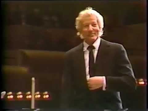 Danny Kaye conducting "Flight of the Bumblebee" for the New York Philharmonic Orchestra, 1981