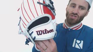 Video thumbnail: Wilson A2000 Monica Abbott 12.25" Fastpitch Softball Glove: WBW1002421225
