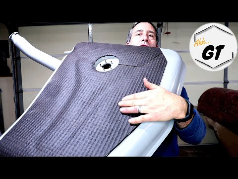 Tappetino isolante acustico per serbatoio benzina Porsche 356: successo nel secondo tentativo?