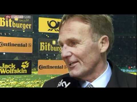 Interview Watzke DFB-Pokal Finale 2012 in Berlin