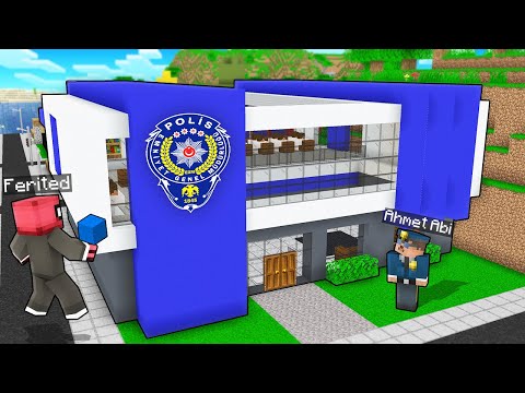 NEDEN KÖYE YENİ KARAKOL YAPTIK? - Minecraft