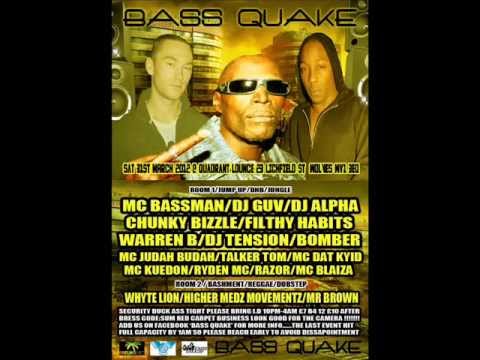 MC BASSMAN, DJ GUV, DJ ALPHA @ QUADRANT LOUNGE SAT 31ST MARCH 2012