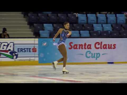 2017 Santa Claus Cup : Nicole LANGER(AUT) - FS JUNIOR LADIES, Short program