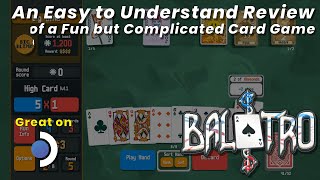 Balatro: A Simple Review of a Complex Pokerish Roguelike Game (Lunchtime Look)