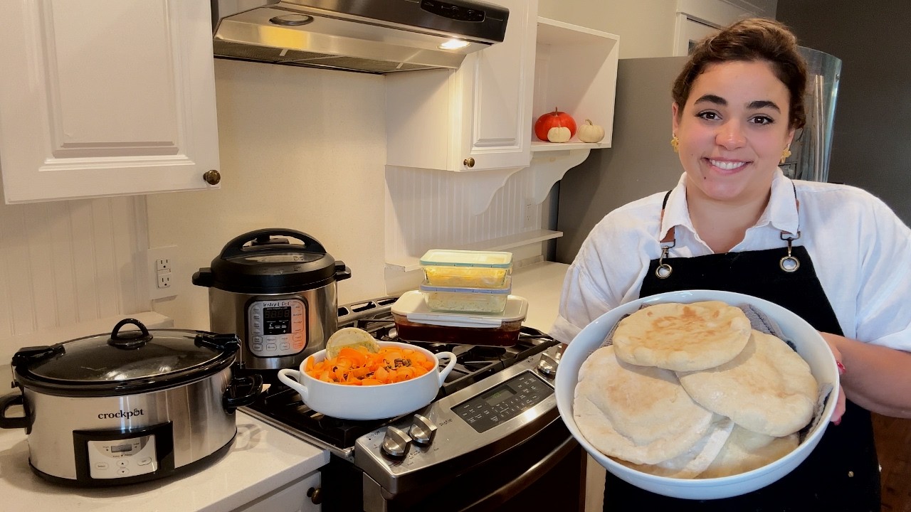 Saving Time and Money by Prepping a Week's Worth of Scratch Made Dinner!