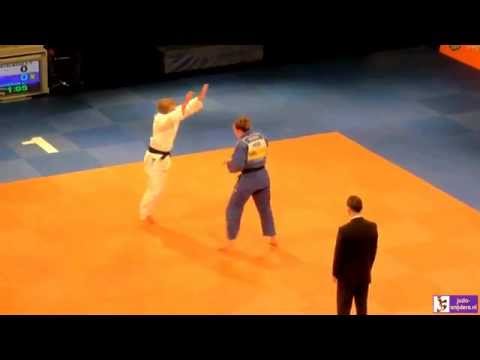 Judo 2014 Dutch Championships: Savelkouls (ZN) - Buseman (NN) [+78kg]