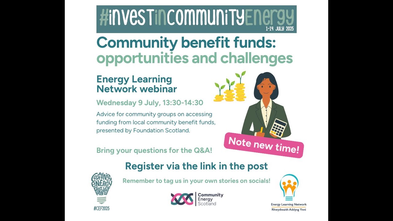 Community benefit funds: opportunities and challenges