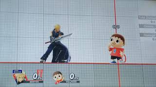Super Smash Bros Ultimate Testing Clouds Falling Up Air On Every Character