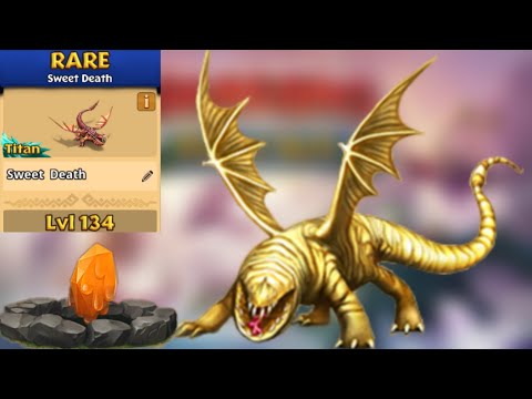 Sweet Death Max Level 134 Titan Mode - Dragons:Rise of Berk
