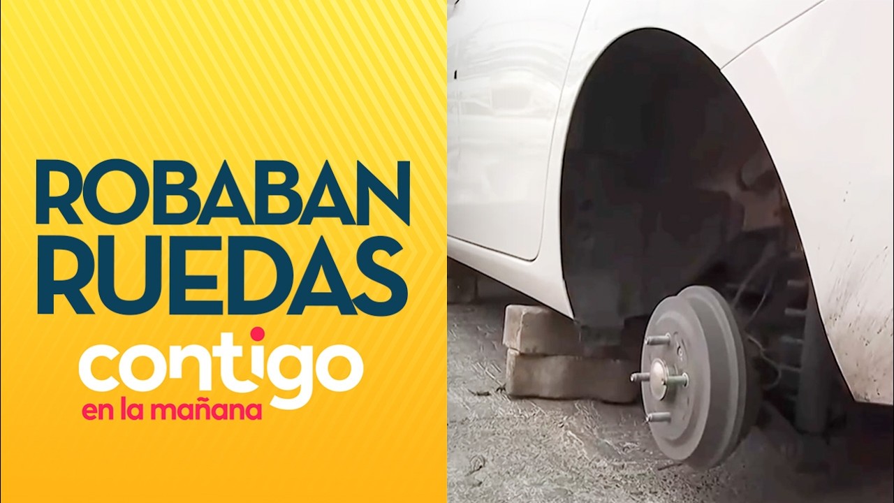 Detienen a banda que robaba ruedas de autos estacionados - Contigo en la Mañana