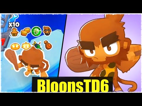 DER NEUE HÖHLENAFFE VS RUNDE 100! - Bloons td 6 [Deutsch/German]